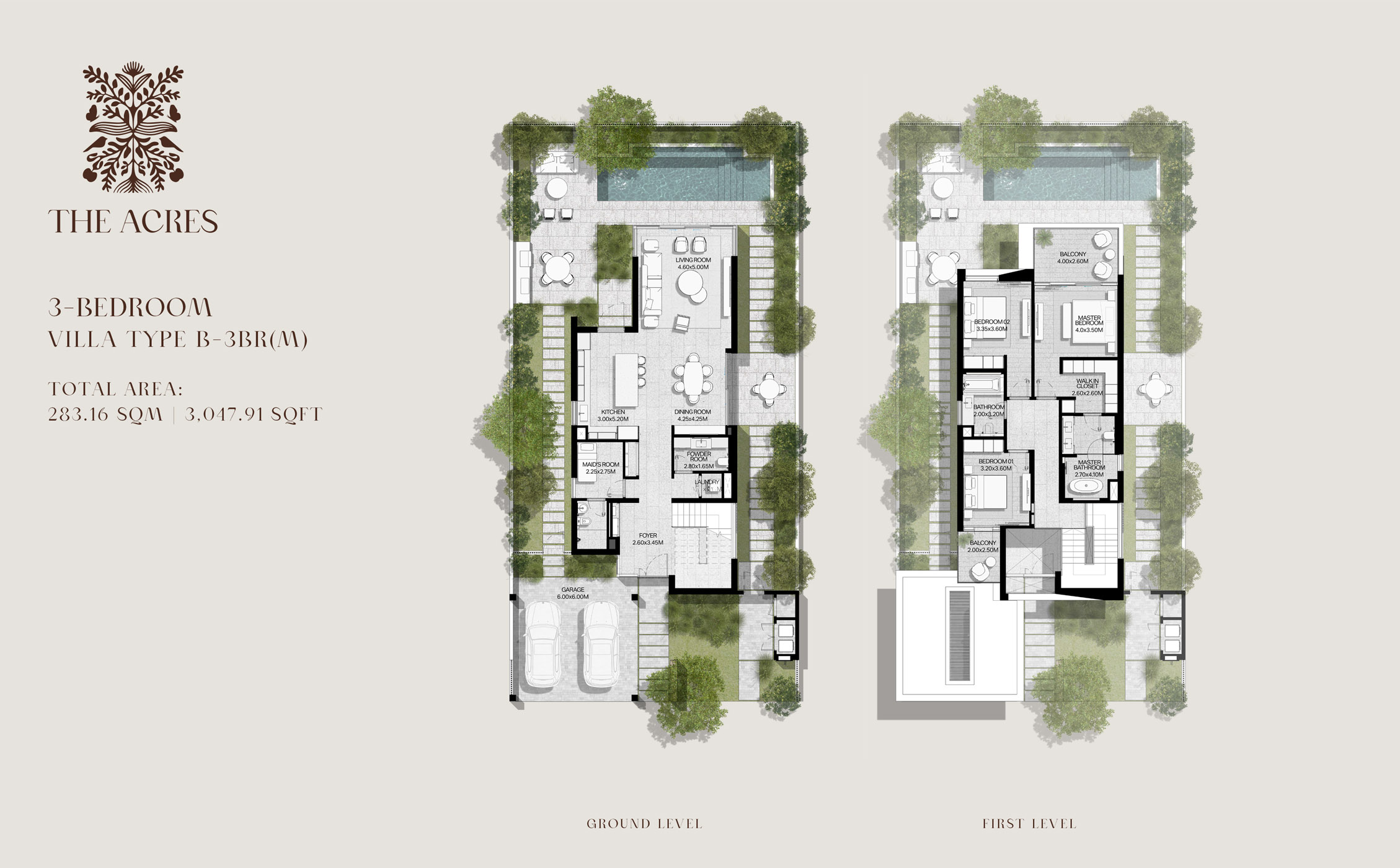 3 BR
