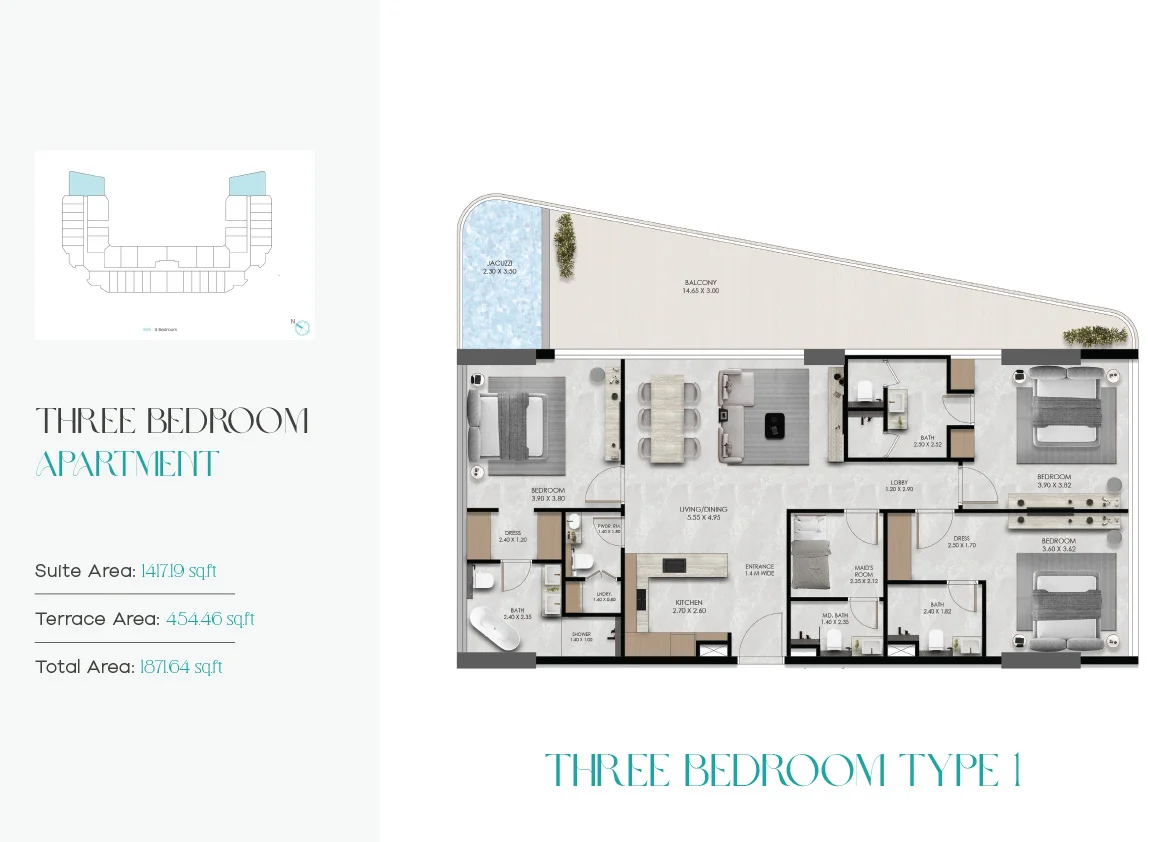 3BR Apartment 