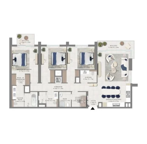 3 BR