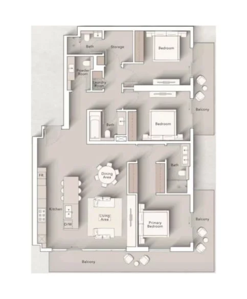 3 BR