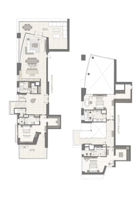 3BR Duplex Penthouses