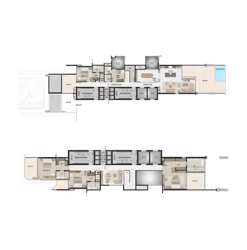 4 BR Duplex