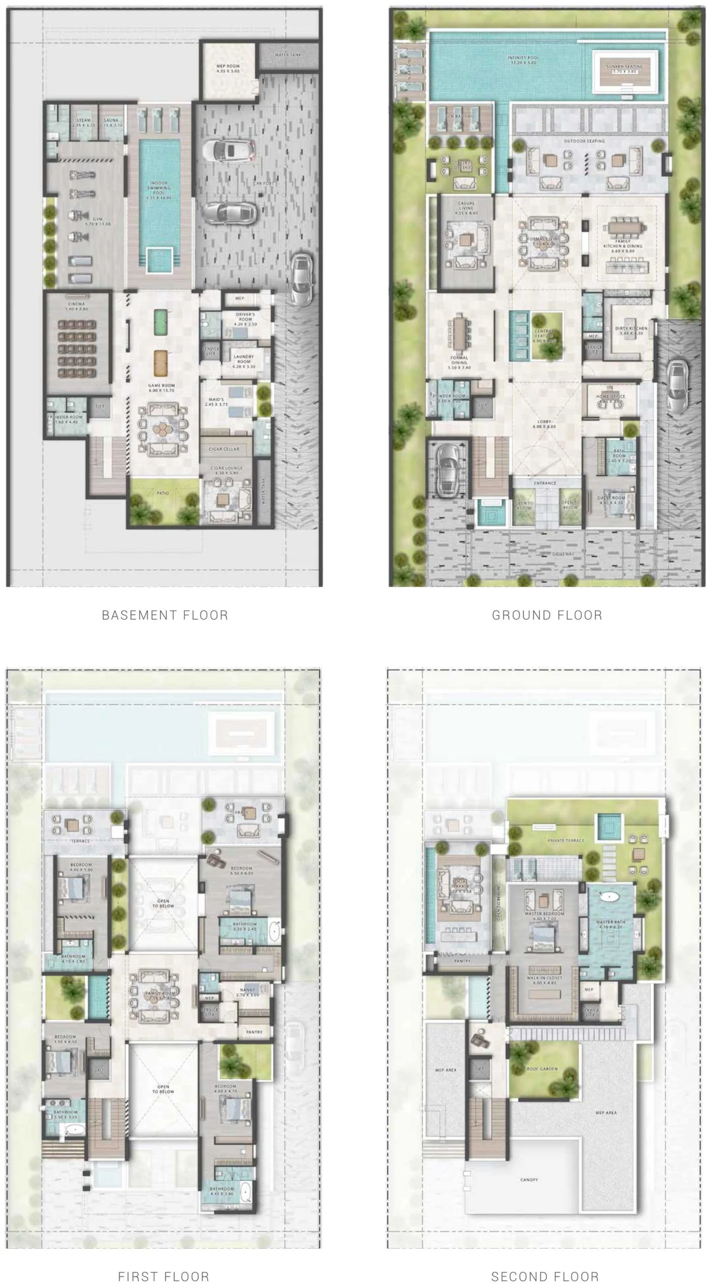 6 BR Villa