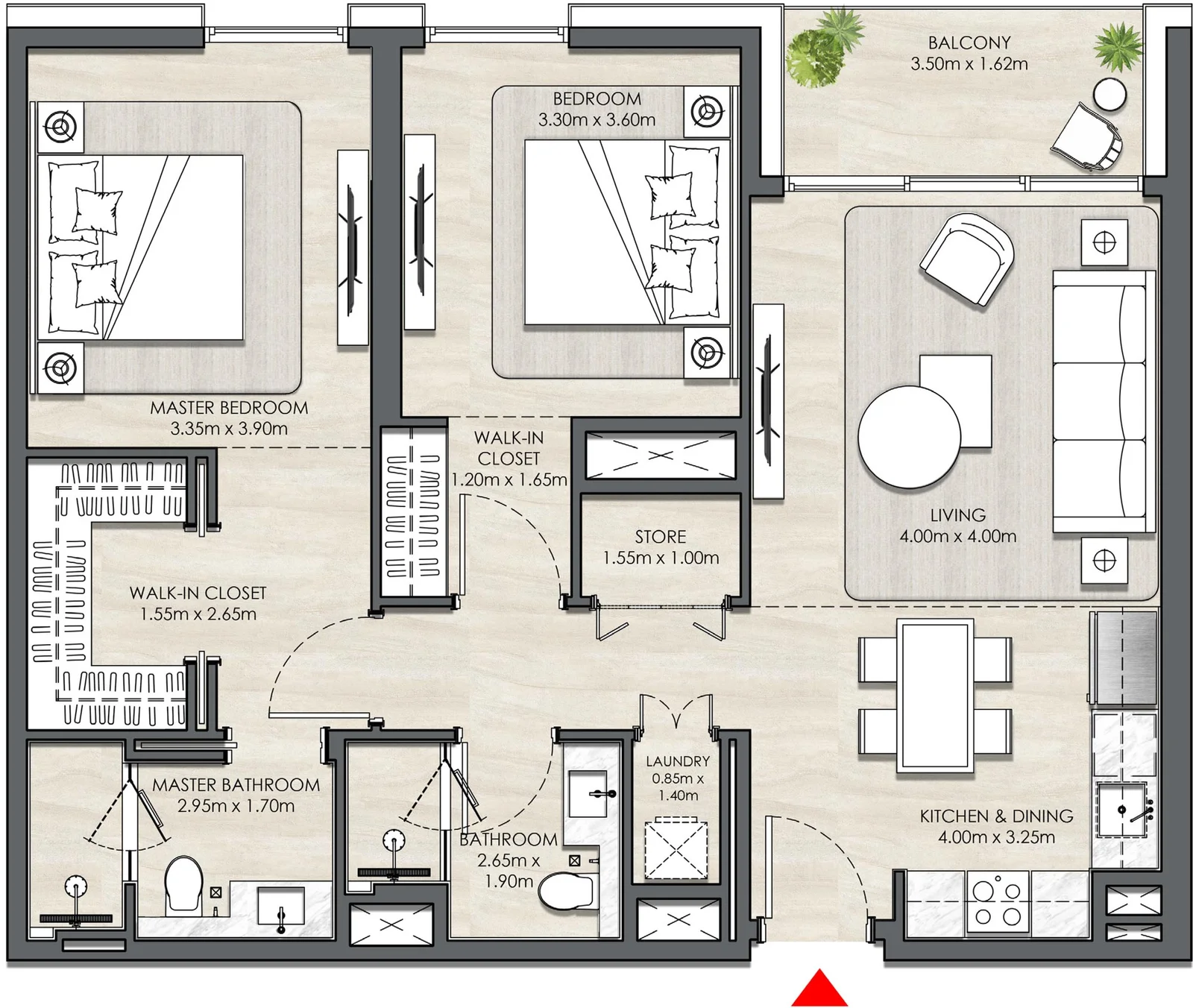 2 BR