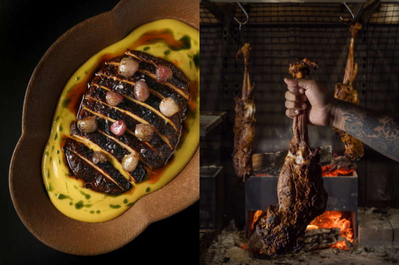 A menu that commands attention