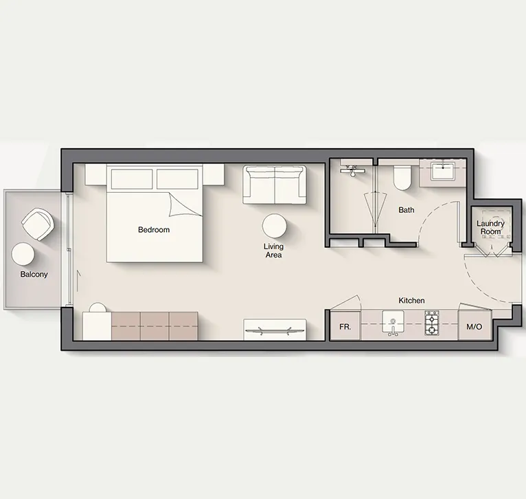 Studio Apartment